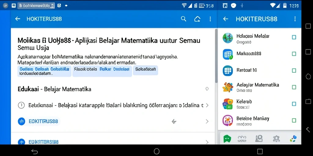 Tampilan antarmuka HOKITERUS88 yang interaktif dan mendidik.