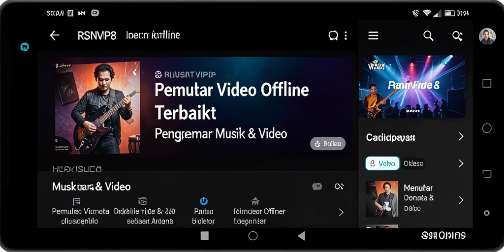 Tampilan antarmuka RSNVIP8 yang menarik dan fungsional.