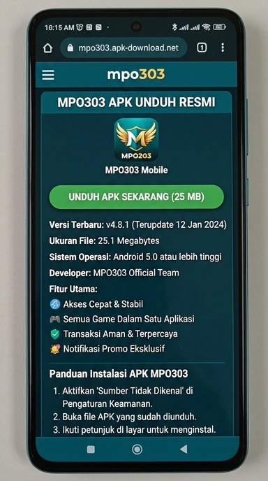 Unduh dan Instal APK mpo303 untuk Android